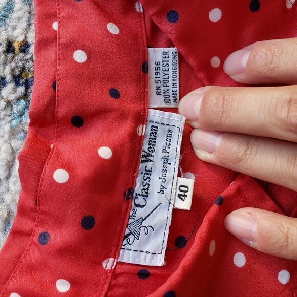 Vintage polka dot blouse - Picture 16 of 16